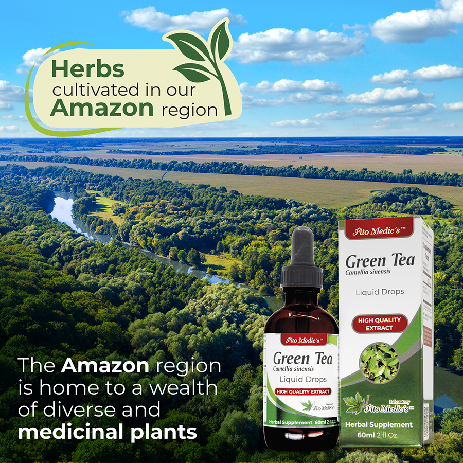 Green Tea Drops Extract 60ml