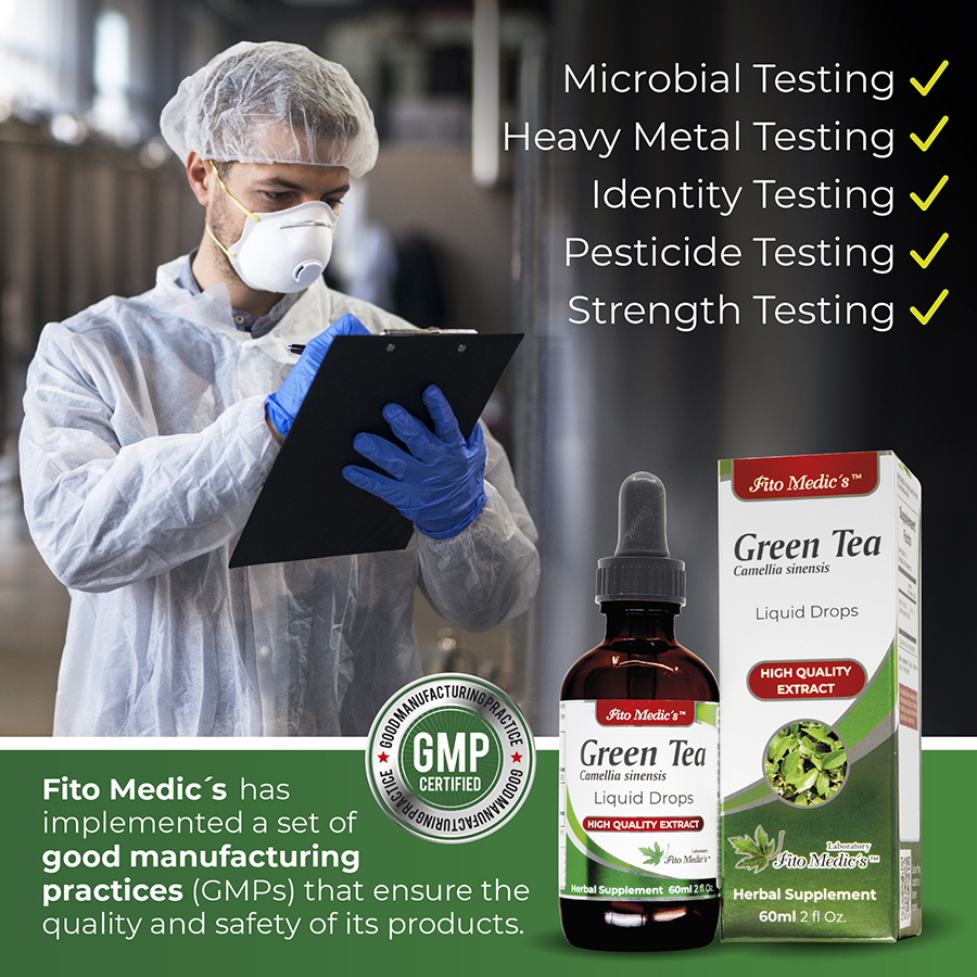 Green Tea Drops Extract 60ml