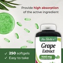 GRAPE EXTRACT X 250 SOFTGELS