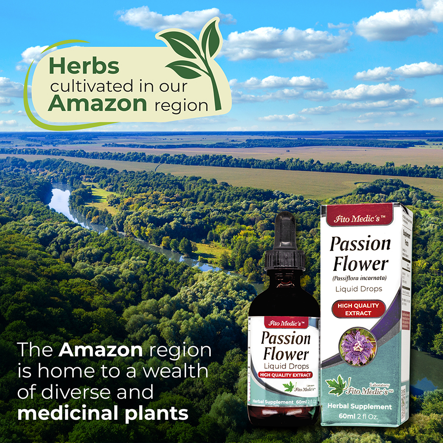 Passion Flower Drops Extract 60ml