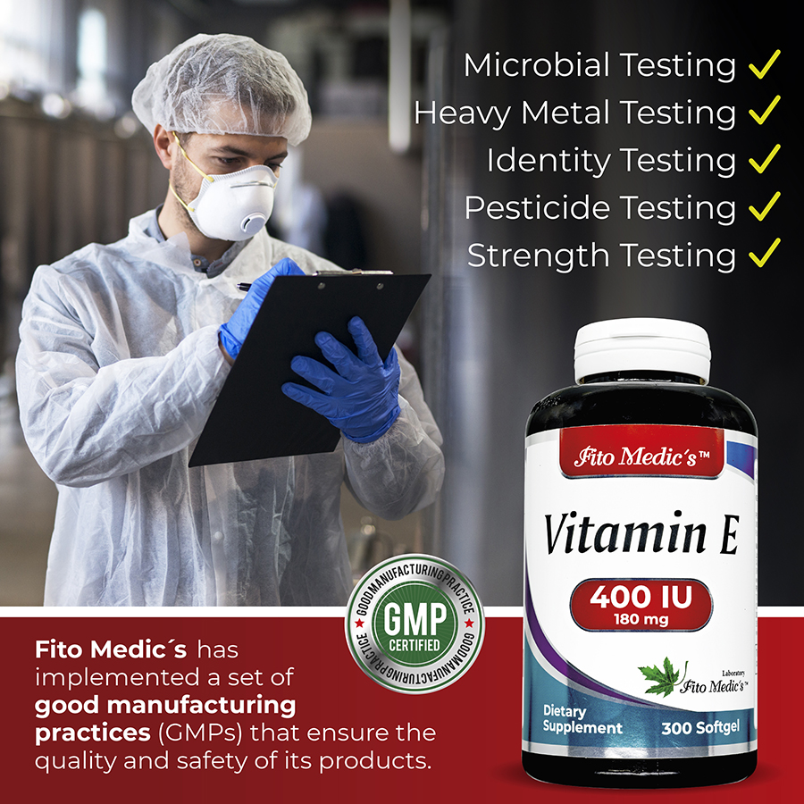 Vitamin E - 400 IU - Softgels