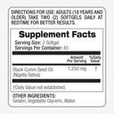 Black Seed Oil softgels