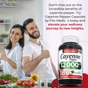 Cayenne Pepper x 180 Caps.