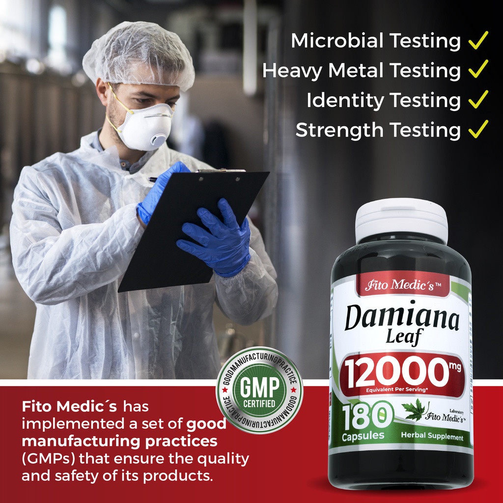 Damiana 180 Cap