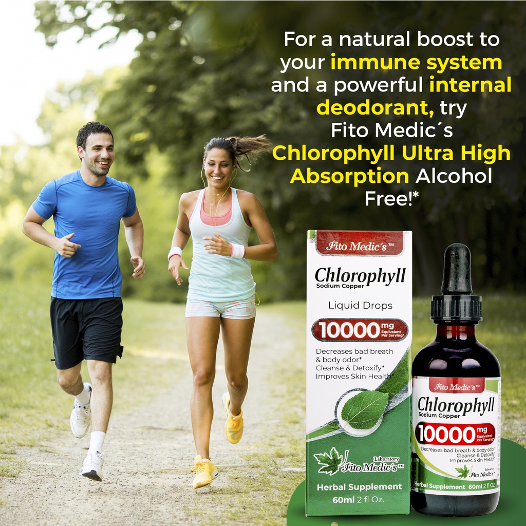 Chlorophyll Drops Extract 60ml.*