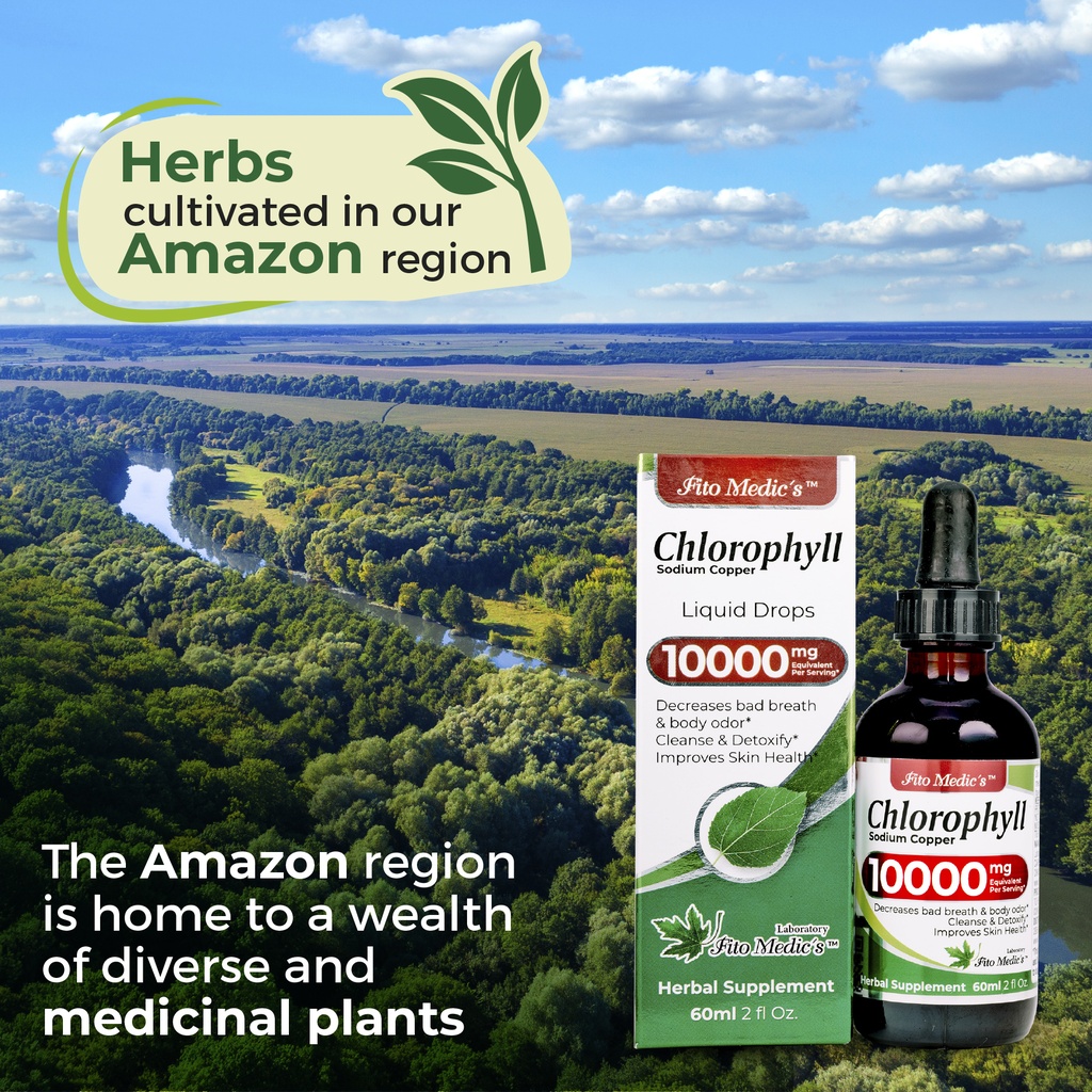 Chlorophyll Drops Extract 60ml.*