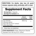 Saw Palmetto x 120 Caps