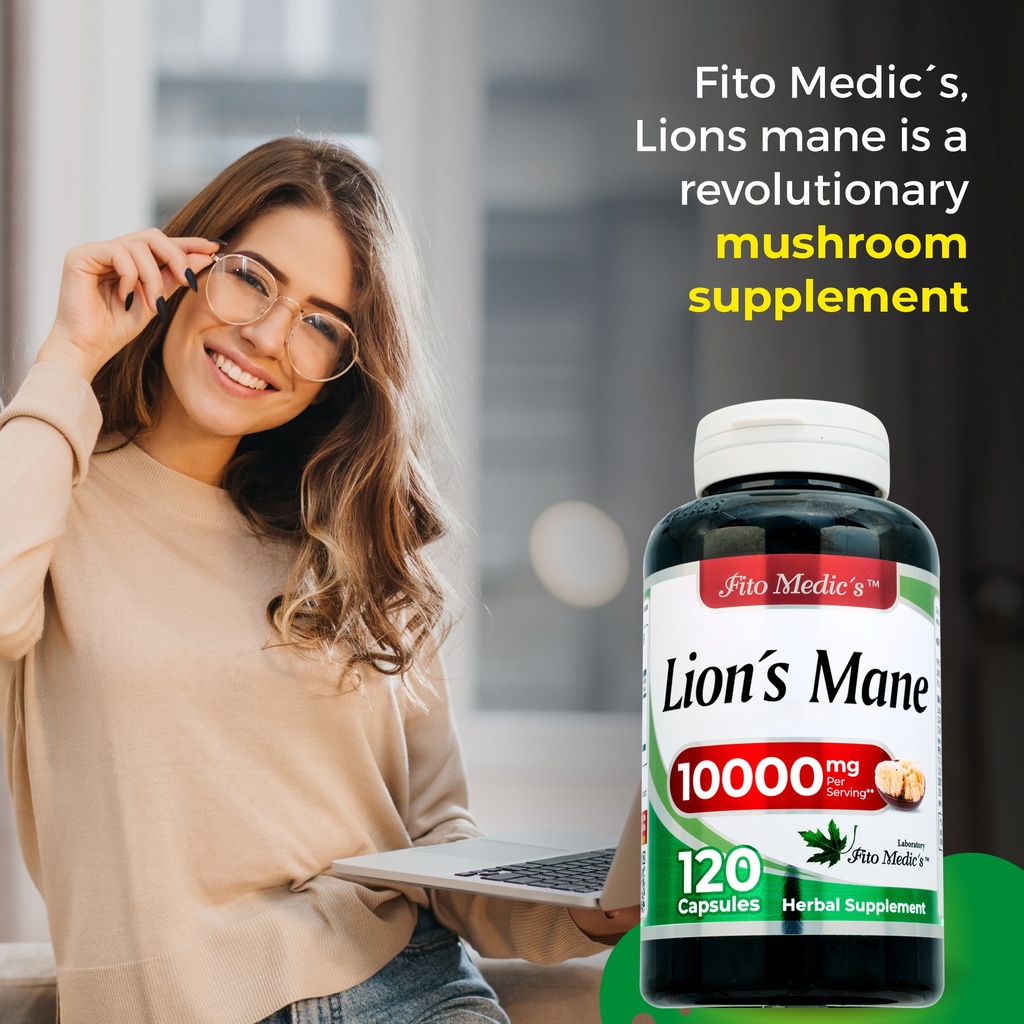 Lions Mane - 120 Caps.*