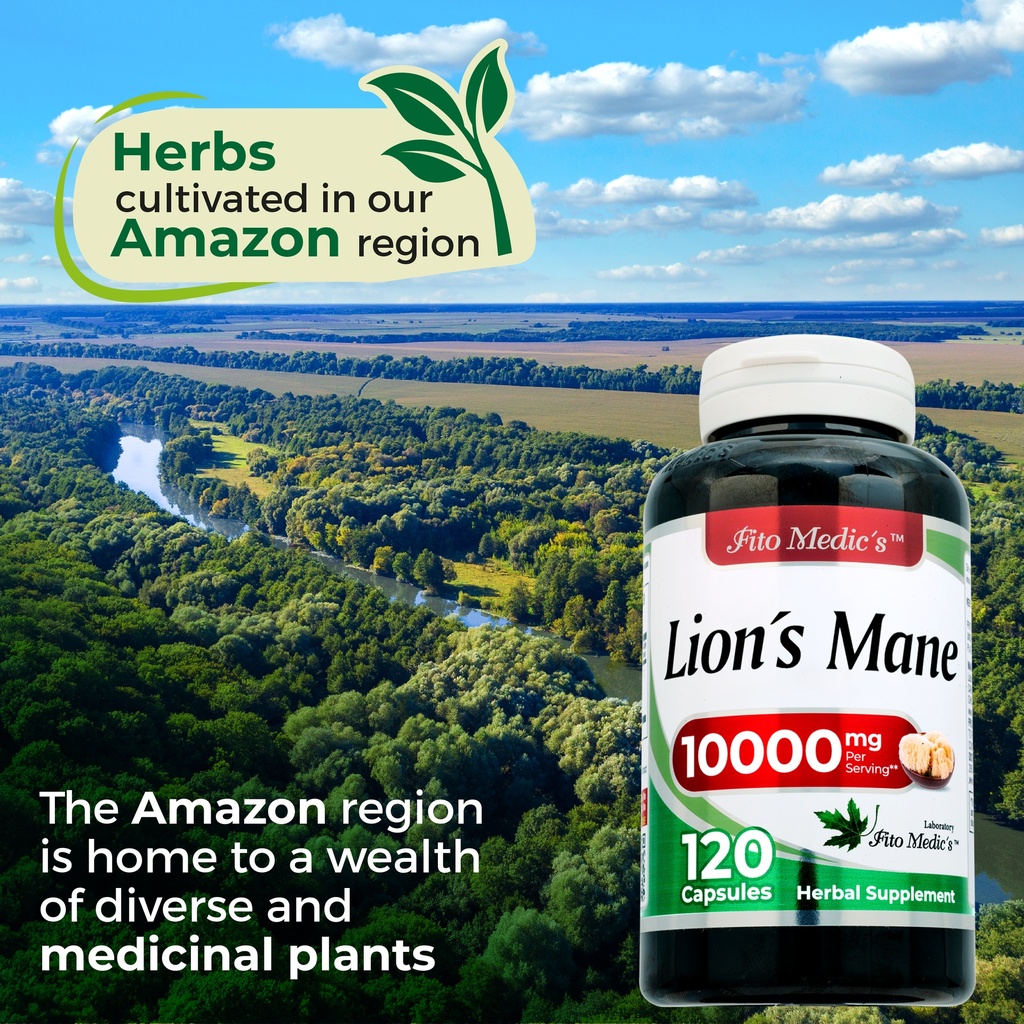 Lions Mane - 120 Caps.*