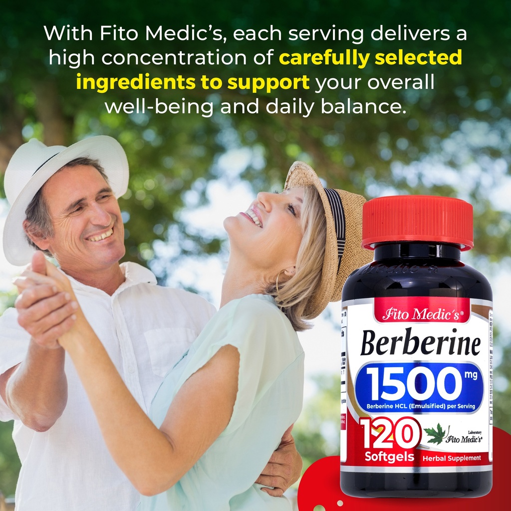 Berberine x 120 Capsules