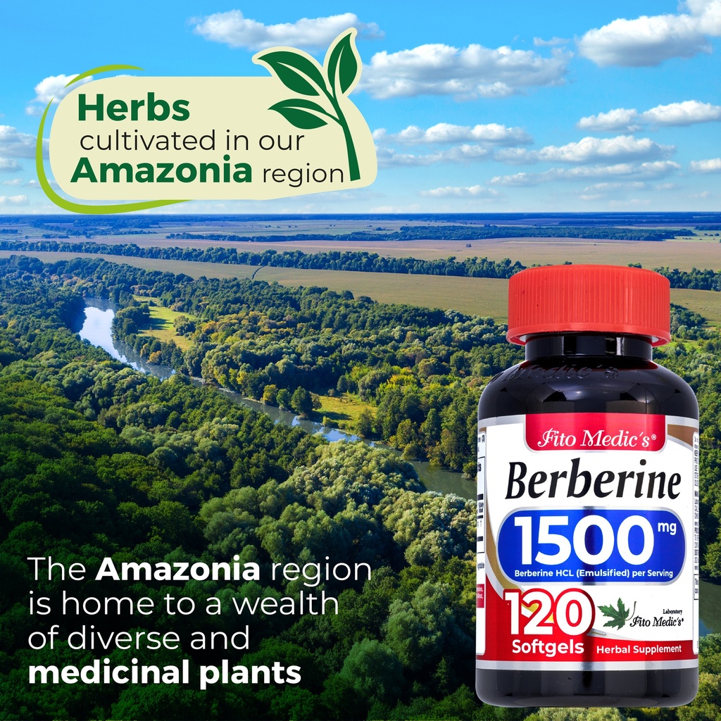 Berberine x 120 Capsules