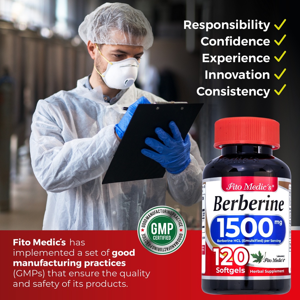 Berberine x 120 Capsules