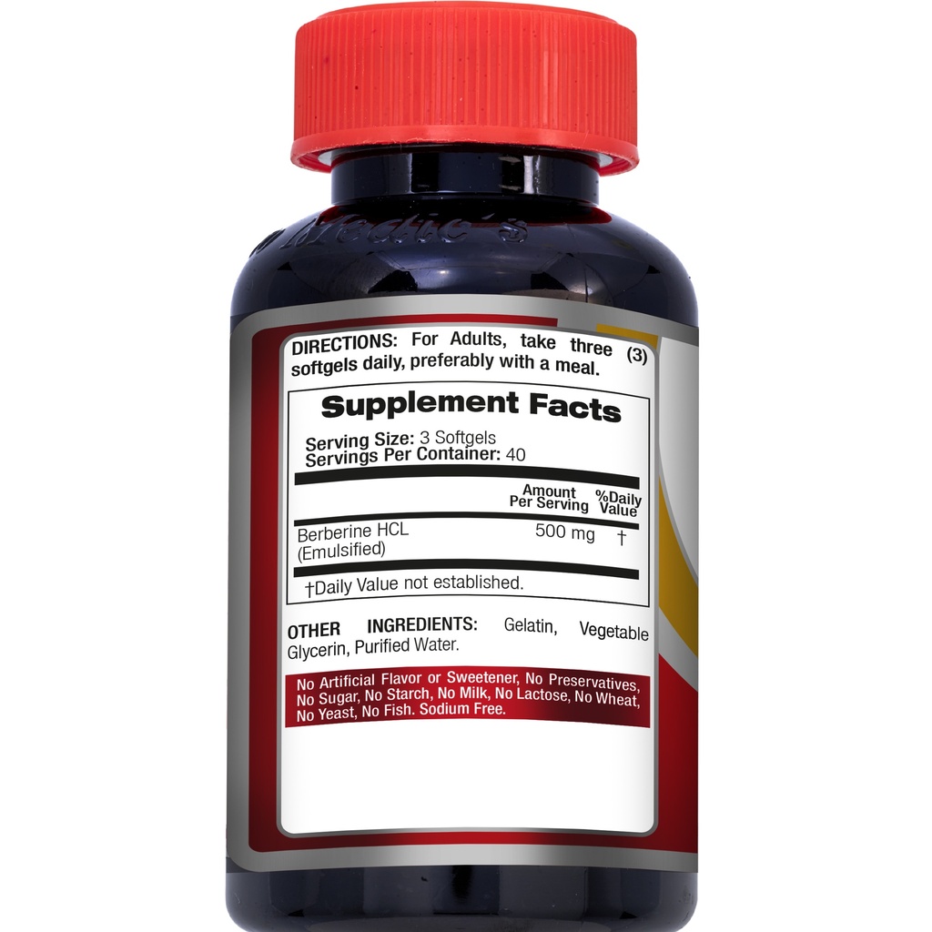 Berberine x 120 Capsules