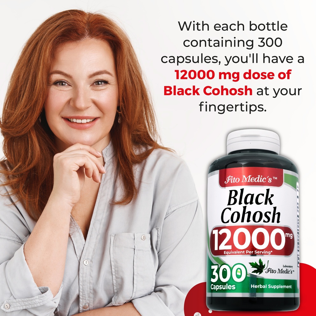 Black Cohosh x 300 capsules
