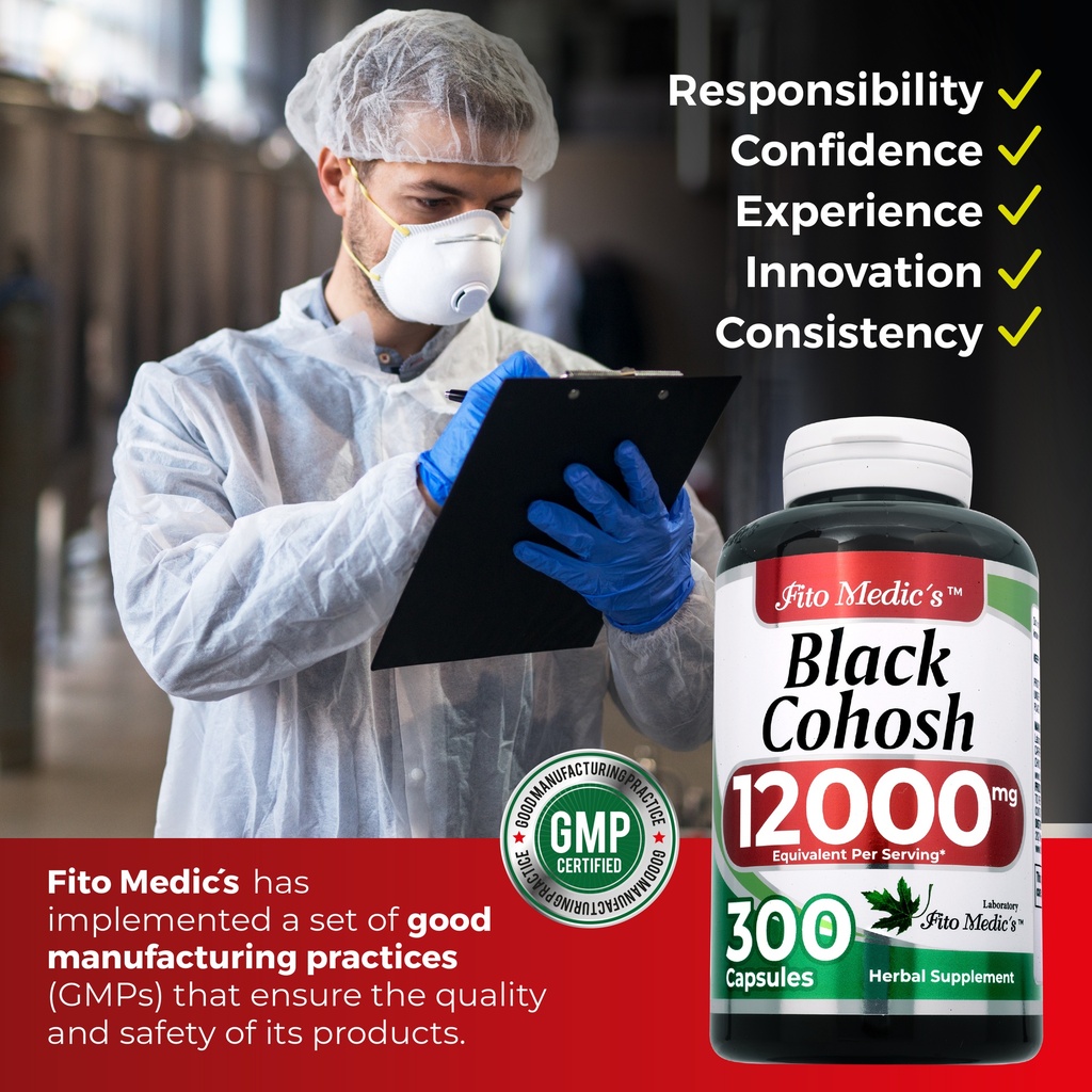 Black Cohosh x 300 capsules