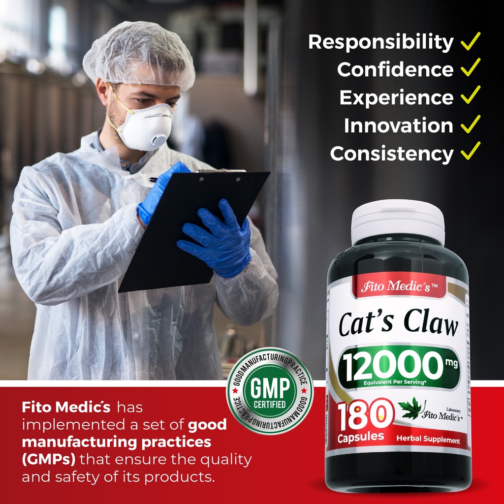 Cat´s Claw 12.000 mg x 180 Capsules
