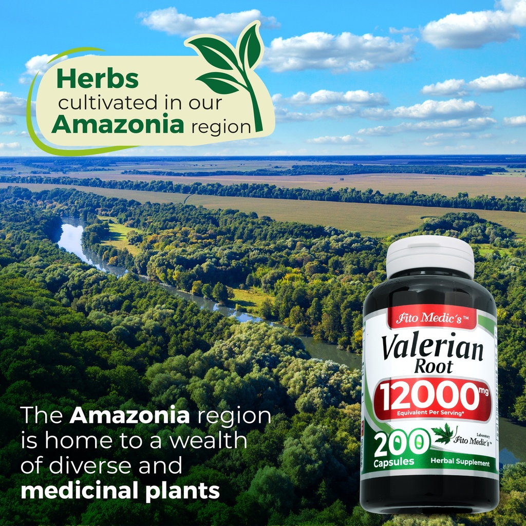Valerian Root x 200 Capsules