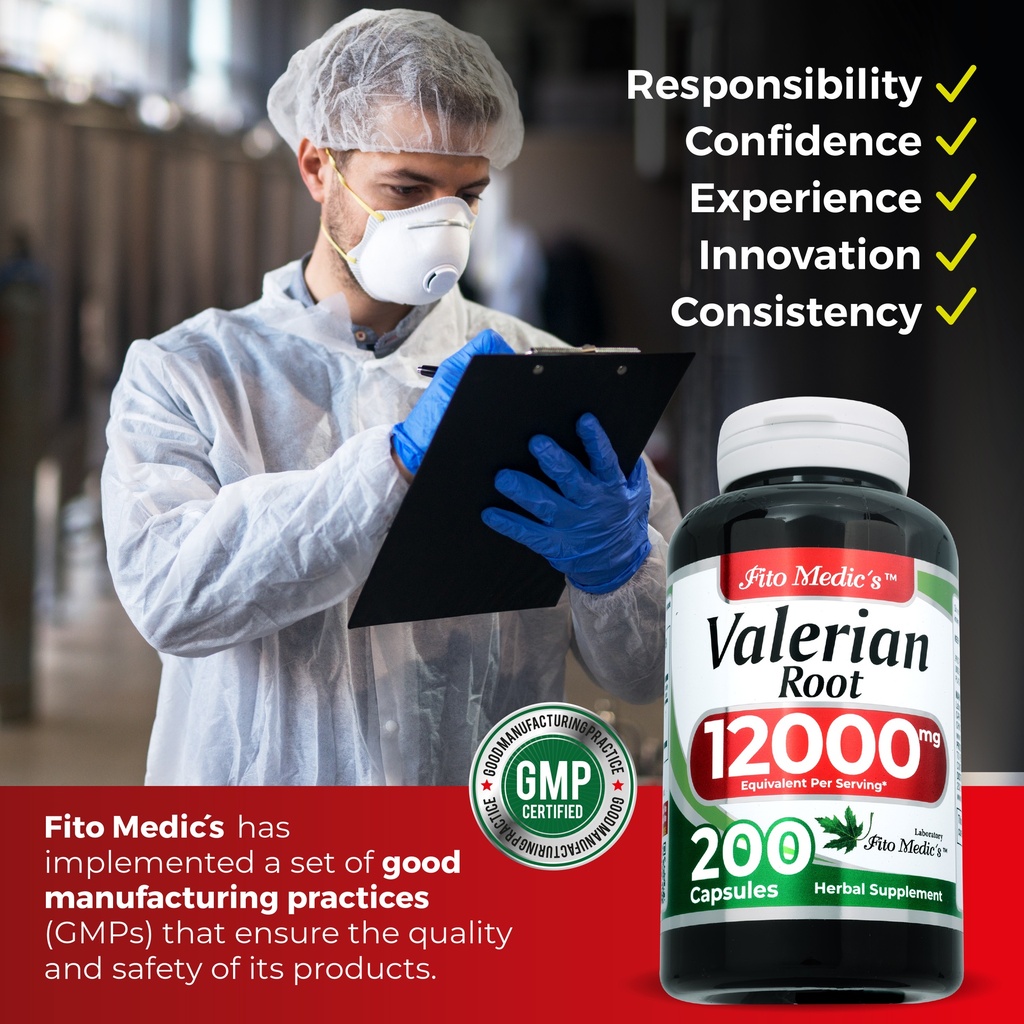 Valerian Root x 200 Capsules