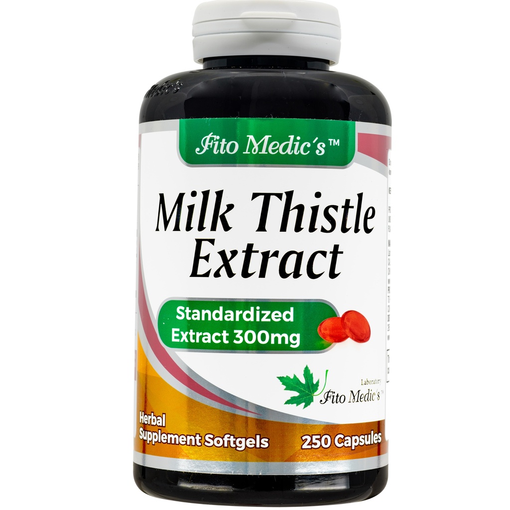 Milk Thistle extract x 250 Softgels
