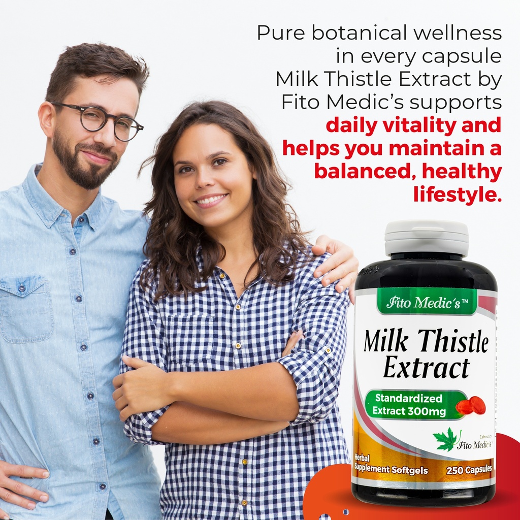 Milk Thistle extract x 250 Softgels