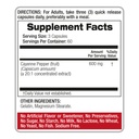 Cayenne Pepper x 180 Capsules