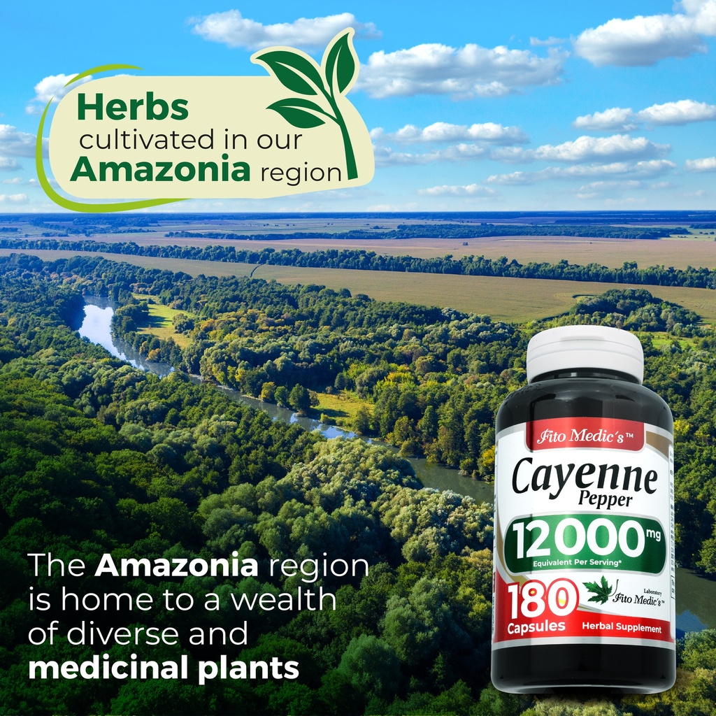 Cayenne Pepper x 180 Capsules