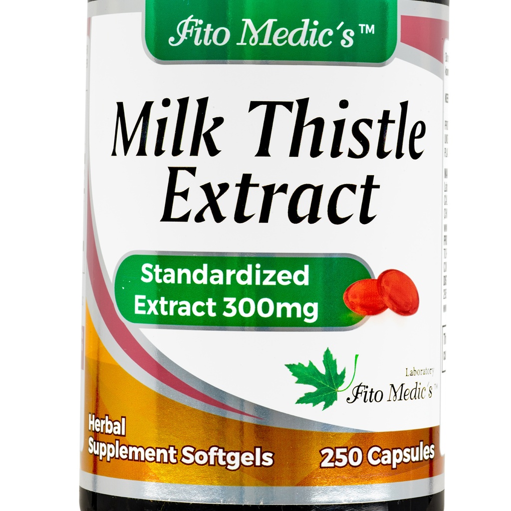 Milk Thistle extract x 250 Softgels