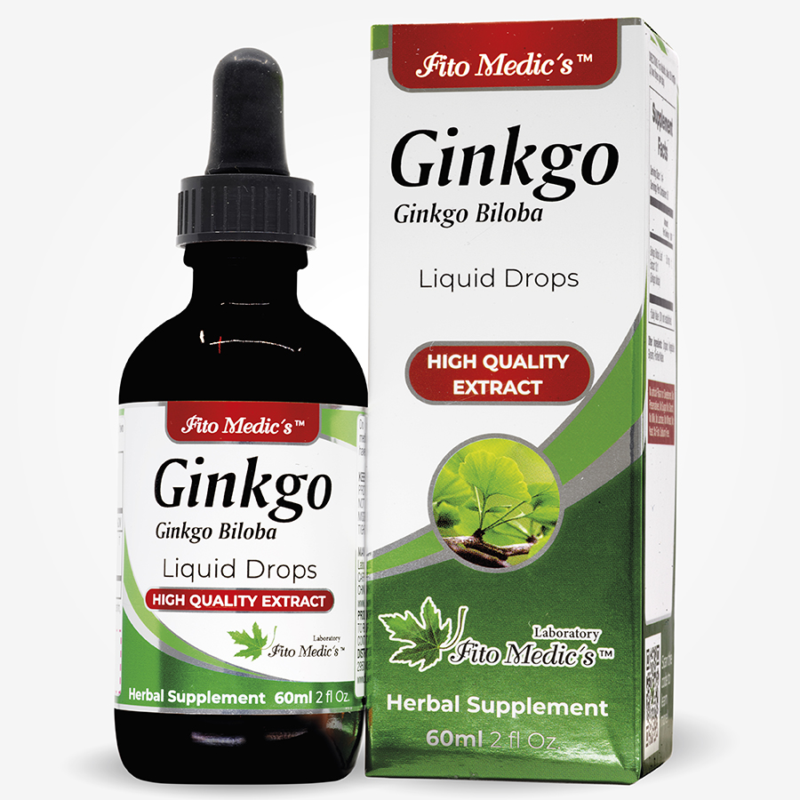 Ginkgo Biloba Drops Extract 60ml.*