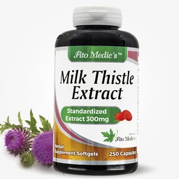 [KR-3YAL-SCK9] Milk Thistle - extract - 250 Softgels.*