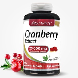 [RJ-LGK1-A7BM] Cranberry Extract -  250 Caps.*