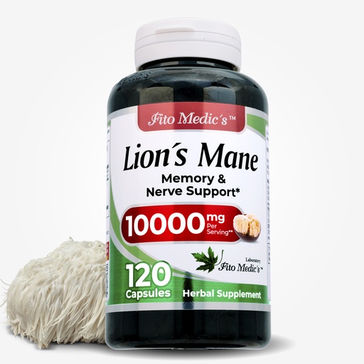 [N7-86FK-OE76] Lions Mane - 120 Caps.*