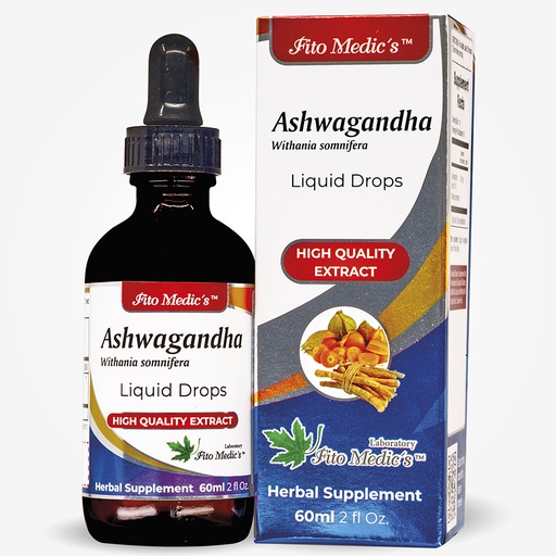 [QK-WZKO-9BRX] Ashwaganda Drops Extract 60ml.*