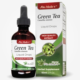 Green Tea Drops Extract 60ml.*