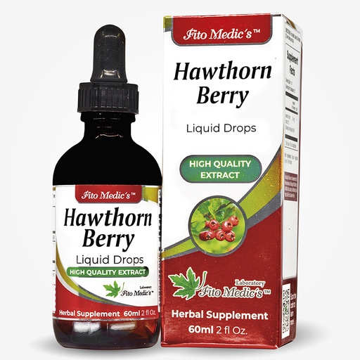 [43-4T8U-6YRT] Hawthorn Berry Drops Extract 60ml