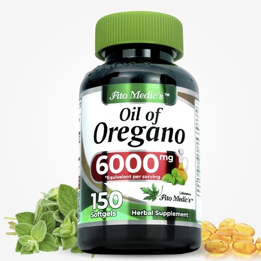 [6V-ZF41-3VLP] Oregano Oil x 150 softgels