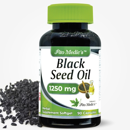 [24-IVB3-YT92] Black Seed Oil x 90 softgels