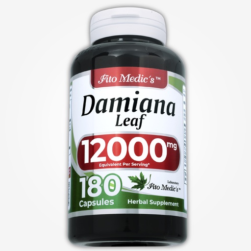 [EP-0C4C-97AQ] Damiana x 180 Capsules