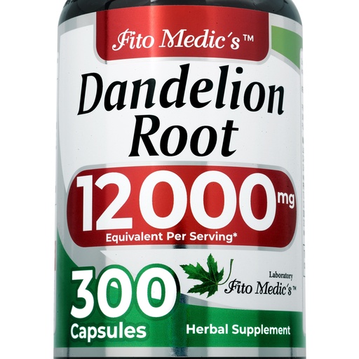 [O6-ZX5Q-Q1B1-FBA] Dandelion x 300 Capsules