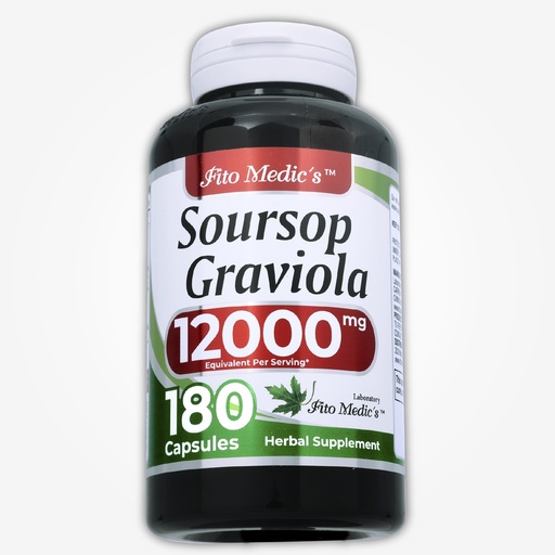 [R5-6RZW-K4BQ] Soursop x 180 Caps