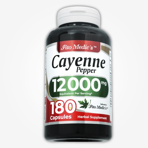 [IS-LYCE-VG7O] Cayenne Pepper x 180 Caps.